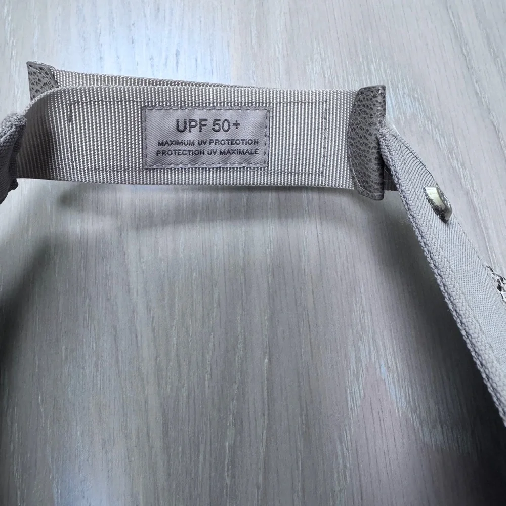 Eric Javits Cream Sun Visor - Picture 2 of 4